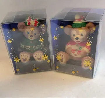 미개봉 더피 셰리메이 크리스마스 오너먼트 2세트