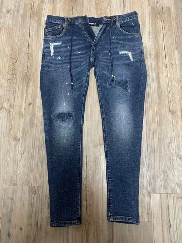 1PIU1UGUALE3 릴랙스 핏 데님 팬츠