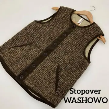 Stopover 울 베스트 SIZE 3 와시오 #Z24