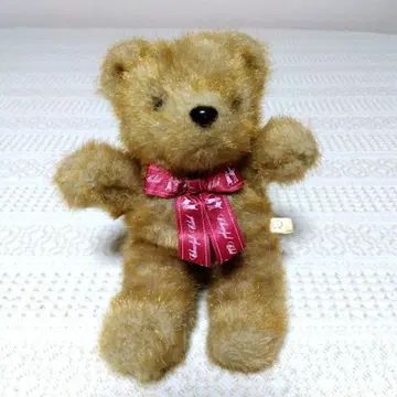 HIROKUN HOUSE 곰 곰 봉제 인형 [ 미사용 ] 베이지 22cm