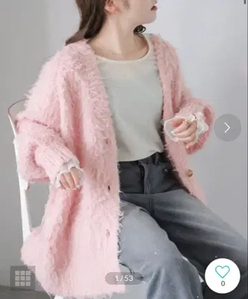 ehka sopo 에카 소포 V넥 몬스터 니트 가디건 새상품급