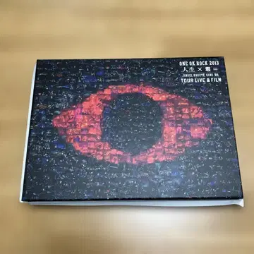 ONE OK ROCK 2013 인생 x 너=TOUR DVD 스티커 포함