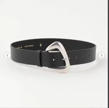 MAISON BOINET 트라이앵글 버클 벨트