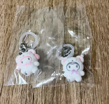 산리오 캐릭터즈 포근포근 스노우 메지루시 액세서리