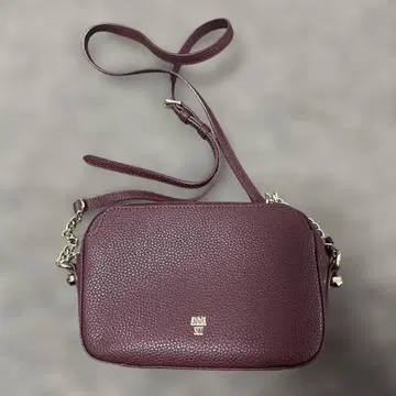 ANNA SUI 버건디 숄더백
