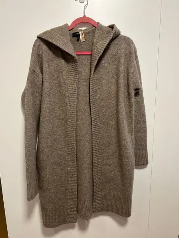 띠어리 니트 코트