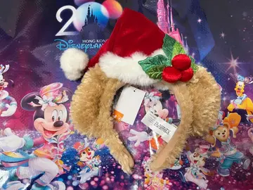 홍콩 디즈니 크리스마스 더피 머리띠