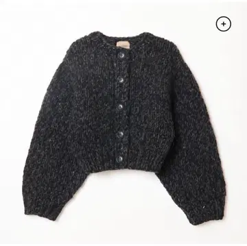 SHISHIKUI MIX/BLACK 가디건