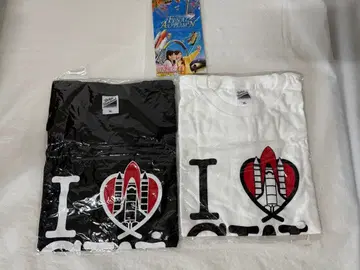 [ 새상품 ] 후쿠오카 스페이스 월드 한정판 T셔츠 2점