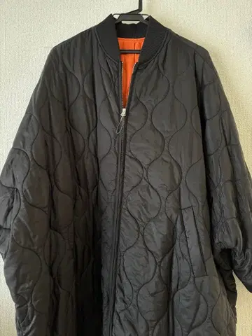 다운 같은 따뜻함 돌먼 코트 여성용 아우터 블랙