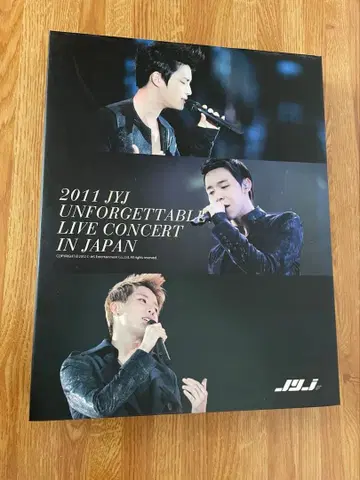 2011 JYJ UNFORGETTABLE LIVE CONCERT DVD