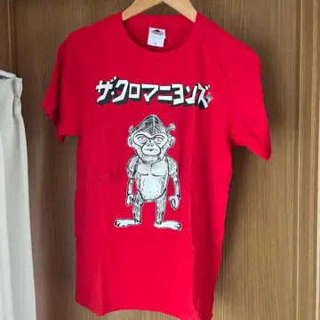 크로마니욘즈 투어 T셔츠 사이즈 S 빨간색