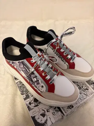 정가 47만 TSUBASA 캡틴 날개 콜라보 스니커즈