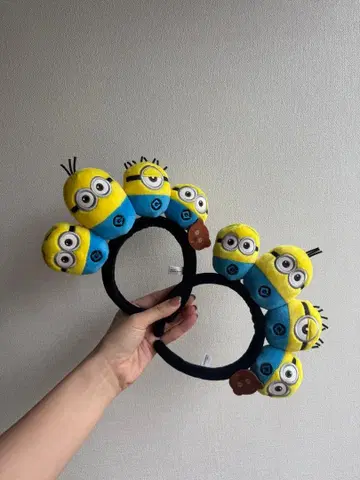 미니언 머리띠 USJ 한정판