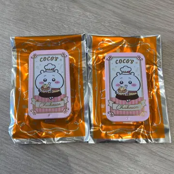 COCO'S 코코스 치이카와 콜라보 슬라이드 케이스 2개 세트