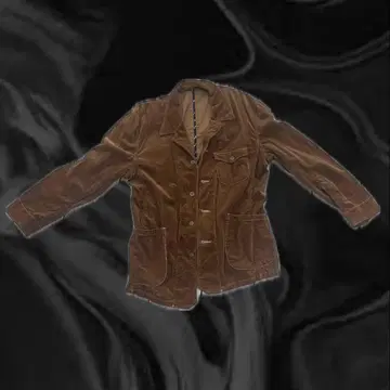 브라운 코튼 자켓