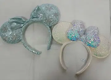 디즈니 미키 스팽글 머리띠 (2개 세트)