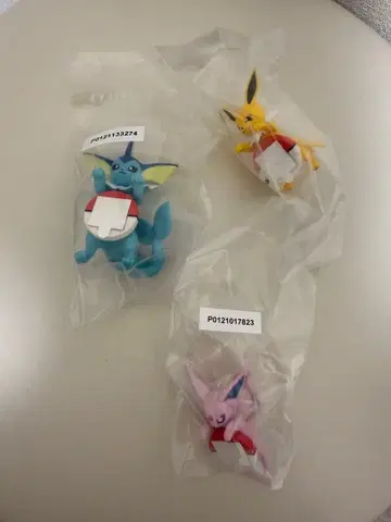 포켓몬 1번 복권 F상 3종 세트
