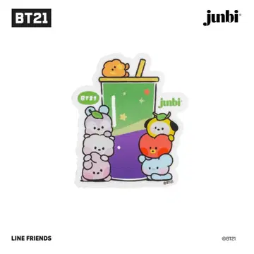 JUNBI MEETS BT21 스티커 새상품 준비 BTS 2