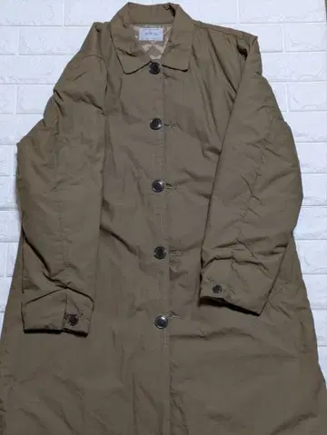 D.M.G. 브라운 롱 트렌치코트