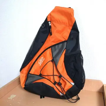 piko 00s y2k tech 숄더백 오렌지 컬러