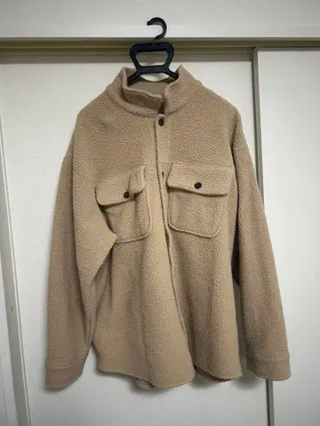 BEAMS HEART 플리스 자켓 L 베이지