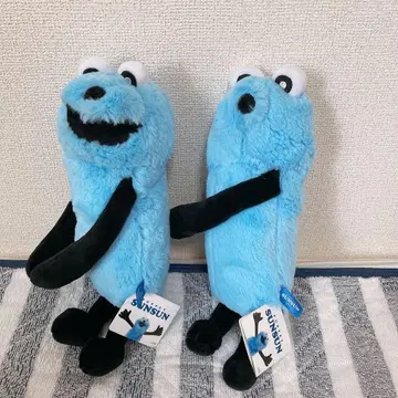 퍼펫 스 커튼 고정 봉제 인형 2개 세트