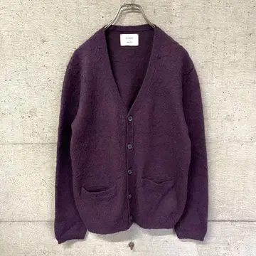 STUDIOUS 스테이디오스 모헤어 혼방 가디건 1 퍼플