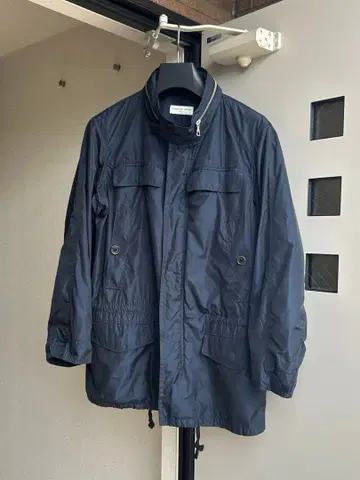 dries van noten nylon military jacket