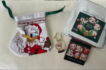 디즈니 스토어 2025년 크리스마스 시크릿 복조리 키체인 데이지