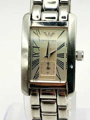 EMPORIO ARMANI 손목시계 실버