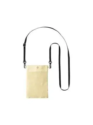 크림색 사코슈 숄더백