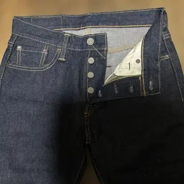 리바이스 501 S 인디고 데님 W28 L30 새상품.