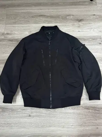 +J 블랙 MA-1 자켓 M 사이즈