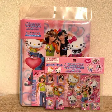 러브 앤 베리 x 헬로키티 카드 파일 스티커