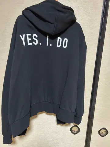 엘리펀트카시마시 YES. I DO 후드티 M 사이즈