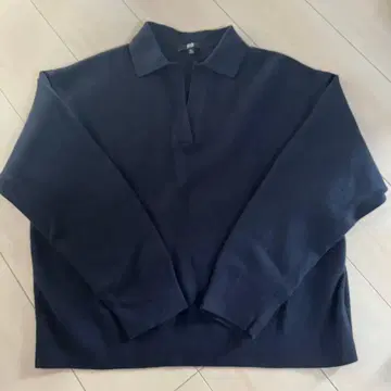 UNIQLO 스무스 코튼 릴랙스 폴로 스웨터