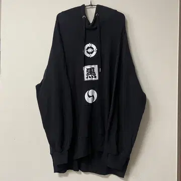 DR x 코쿠보즈 오버 사이즈 후드티 BLACK FREE SIZE