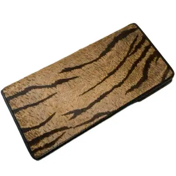 새상품 애니멀 무늬 롱 지갑 여성용 천연 가죽 스타일리시 수납