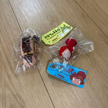 토토로 고양이 버스 포뇨 키링