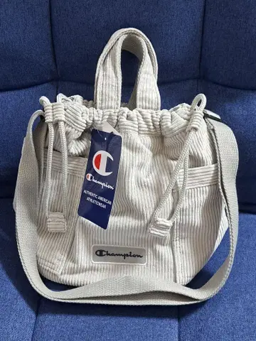 [ 미사용 새상품 ] Champion 코듀로이 숄더백