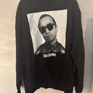 켄 시무라 프린트 블랙 트레이닝복