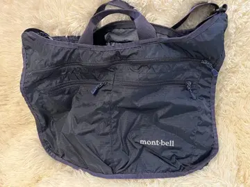 mont-bell 블랙 숄더백 몽벨 M