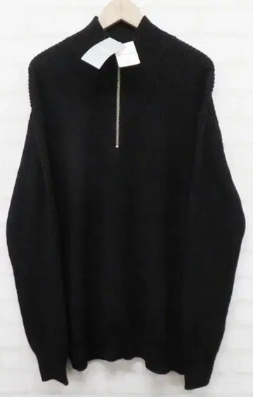 BEAMS PLUS / 리브 하프 지퍼 니트 빔즈 플러스