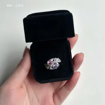 유품 정리 반지 앤티크 빈티지 반지 다이아몬드 자수정