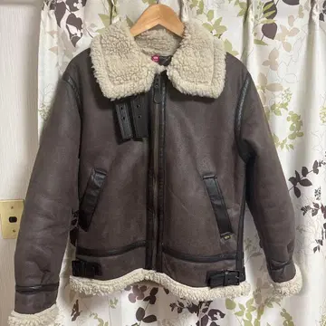 ALPHA INDUSTRIES 양가죽 자켓 M