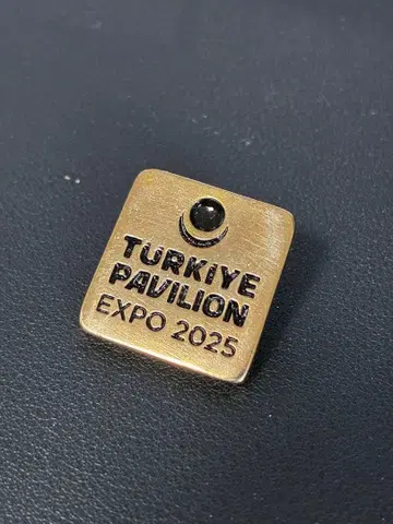 만박 핀 배지 터키관 간사이 만박 Expo 2025 turkiye