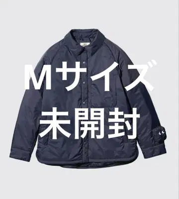 [ 새상품 ] 유니클로 안야 힌드마치 퍼프 테크 셔츠 자켓 M 사이즈