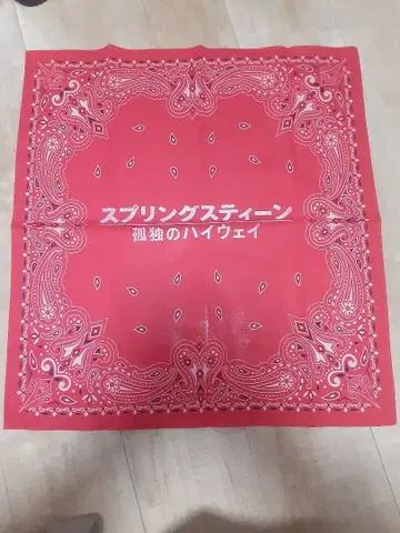 영화 스프링스틴 고독의 하이웨이 반다나