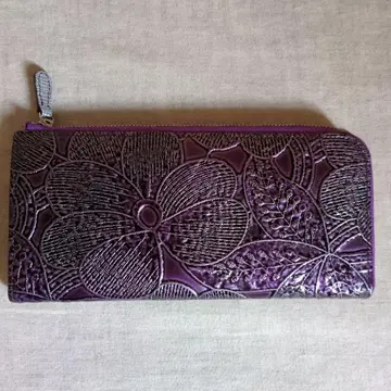 아르칸 클레어 L자형 지퍼 장지갑